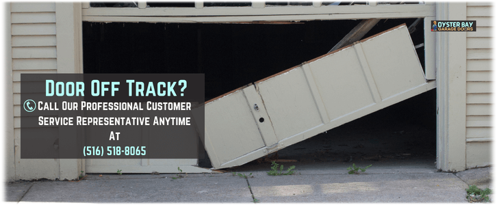 Garage Door Off Track in Oyster Bay, NY